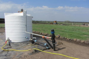 17.03.Watertank for drinkingwater is ready to use März 2017